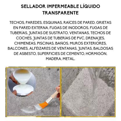 SellaPro Max™ – Pasta selladora impermeable para filtraciones y grietas