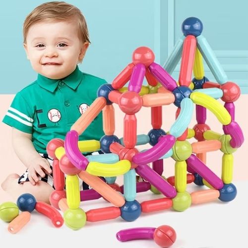 Magic Sticks™ 64 PCS - Imagina - Construye - Crea sin pantallas✨