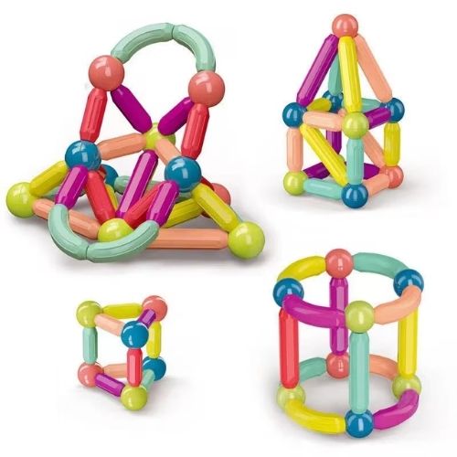 Magic Sticks™ 64 PCS - Imagina - Construye - Crea sin pantallas✨