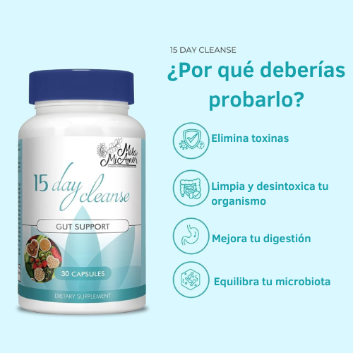 15 Day Detox Total™ - Potente limpieza de colon en 15 días