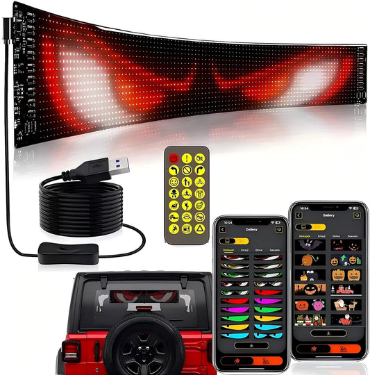 GlowMatrix Devil Eyes™ – Pantalla LED