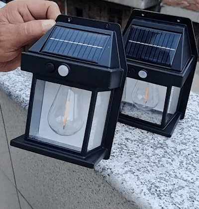 LumiSolar™ – Farol solar impermeable para exteriores
