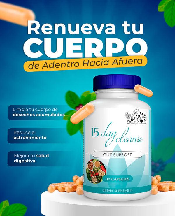 15 Day Detox Total™ - Potente limpieza de colon en 15 días