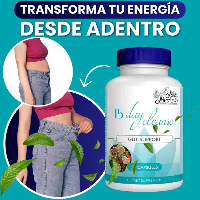 15 Day Detox Total™ - Potente limpieza de colon en 15 días