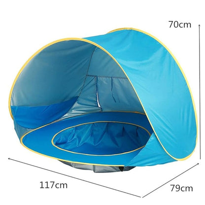 Carpa De Playa Con Piscina Pop Up