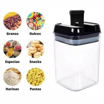 KitchenPack™ – Set de 7 recipientes apilables