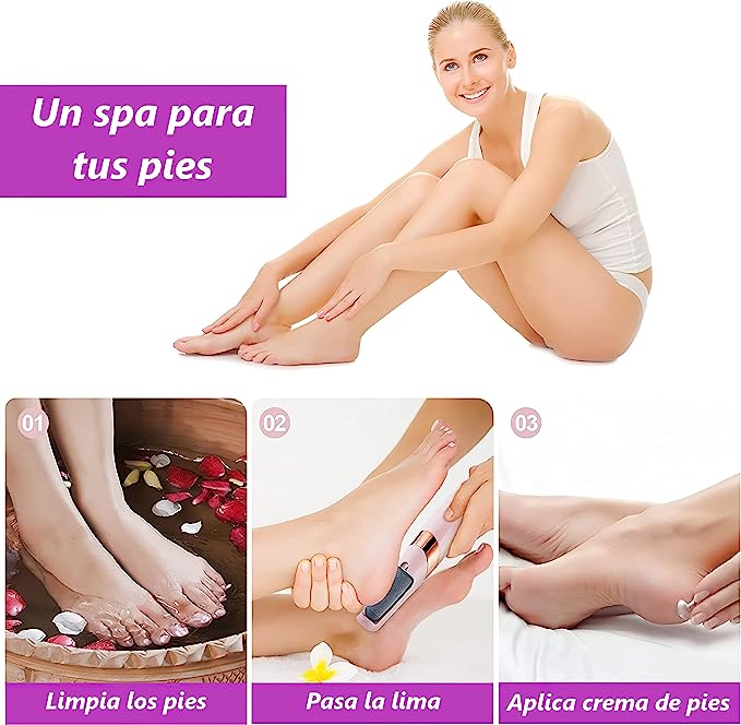 Soft Feet Pro™ - Lima de Eléctrica para Pies