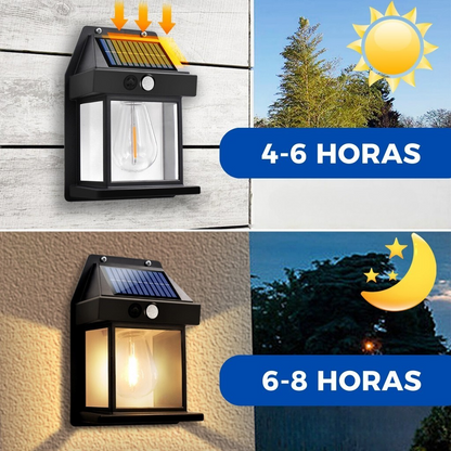 LumiSolar™ – Farol solar impermeable para exteriores